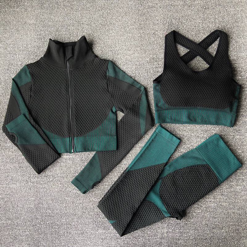 3 Pieces Yoga Set
