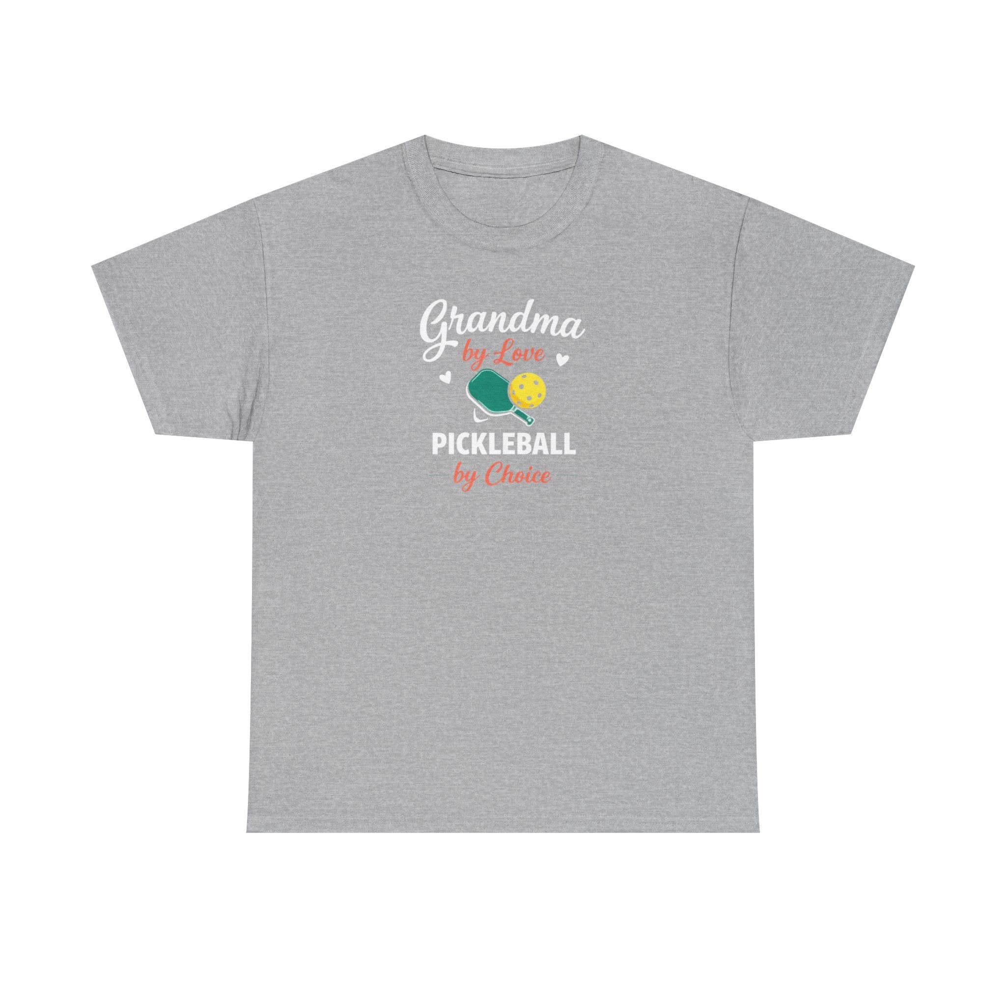 Grandma Pickleball Shirt – Grandma by Love Pickleball by Choice – Funny Nana Gigi Gift for Mother’s Day