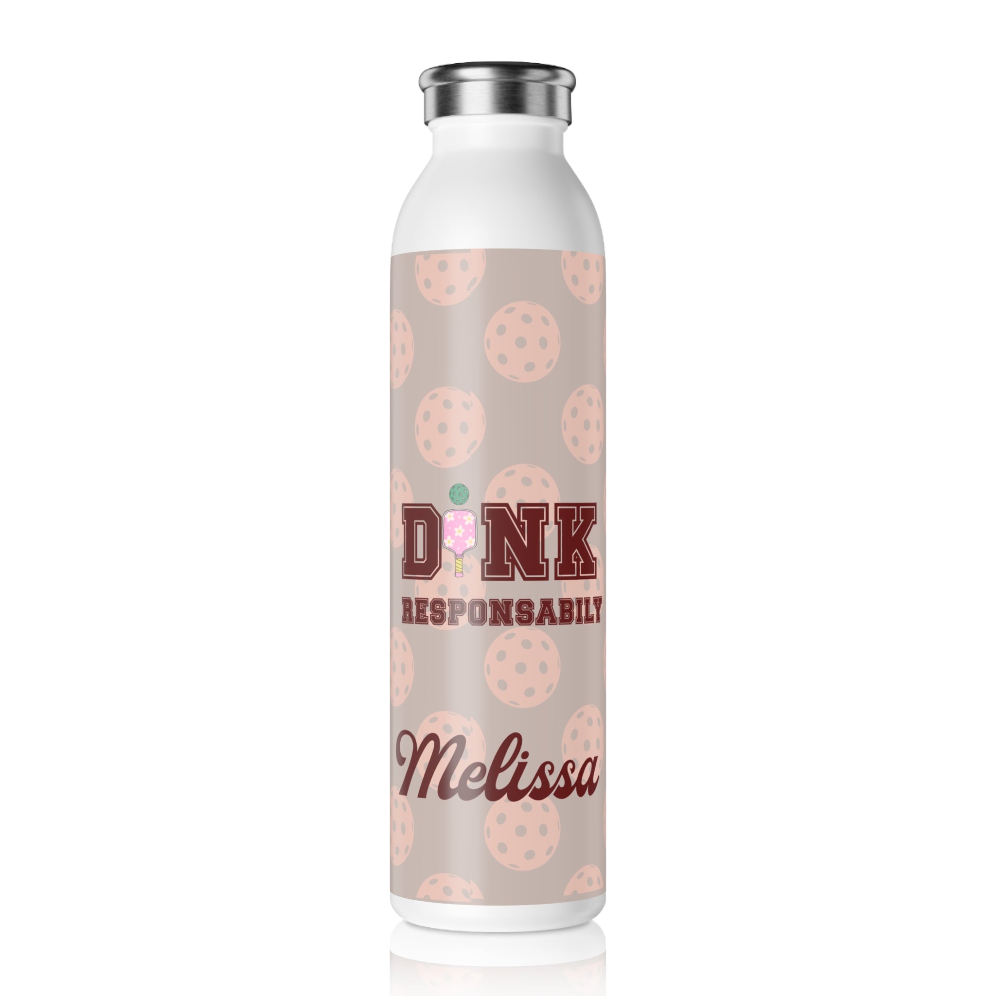 Personalized Pickleball Water Bottle