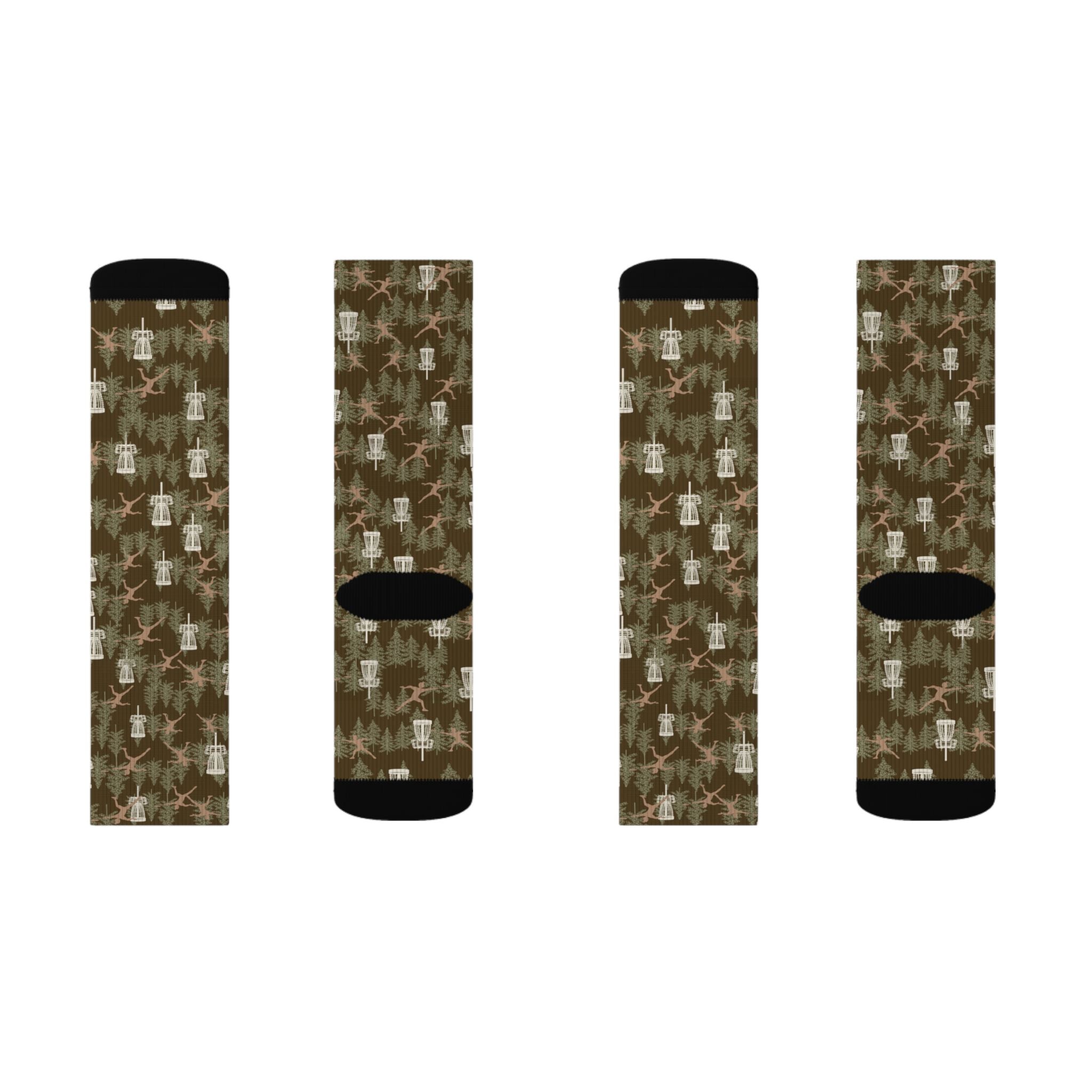 Customized  Disc Golf Socks