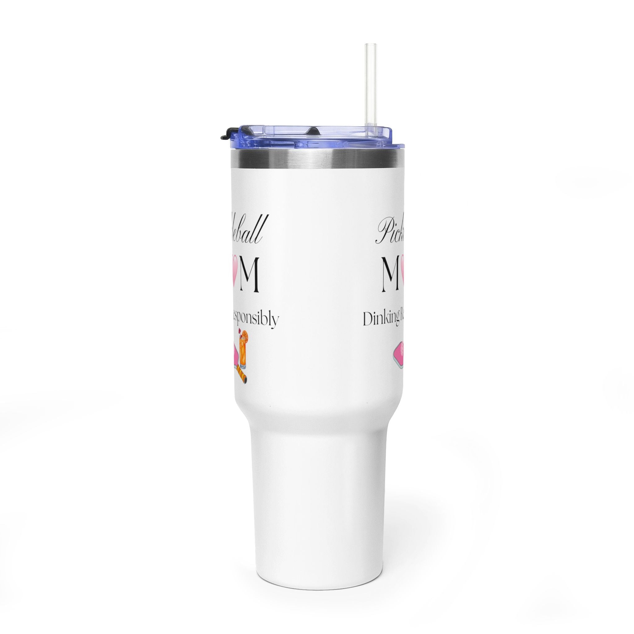 Personalized Pickleball Mom Tumbler – Custom Pickleball Gift for Mother’s Day  Thermal Tumbler, 40oz