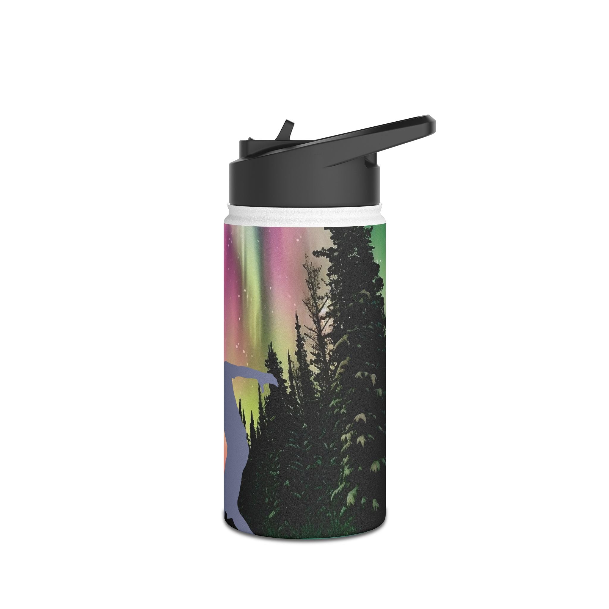 Personalized Disc Golf Stainless Steel Water Bottle – Custom Name Sports Bottle