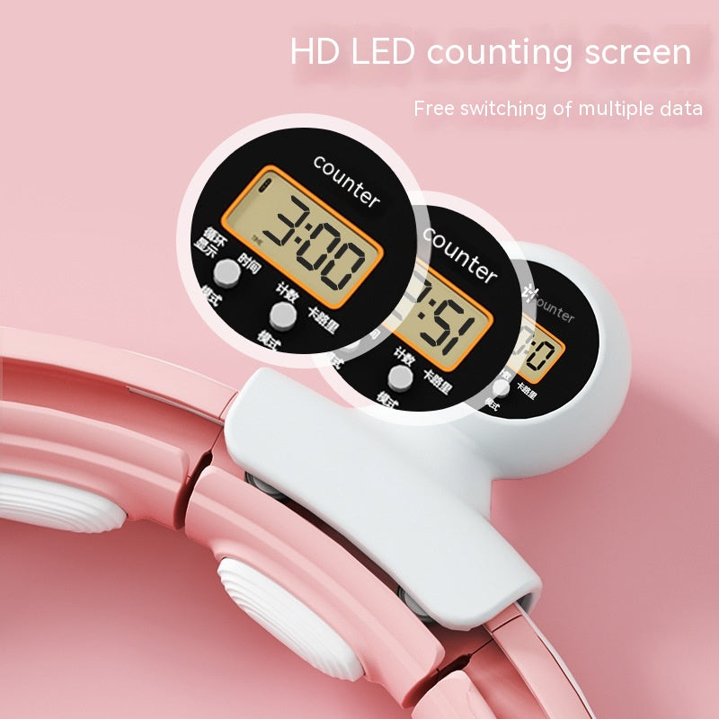 Smart Detachable Waist Trainer with Digital Display – Adjustable Weight Loss Massage Fitness Belt