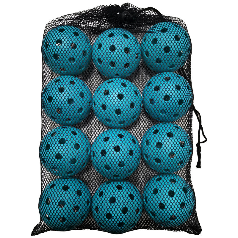 Multicolor Pickleball Balls Set – Durable Outdoor & Indoor Pickleballs for Training & Game Play 12 PCs