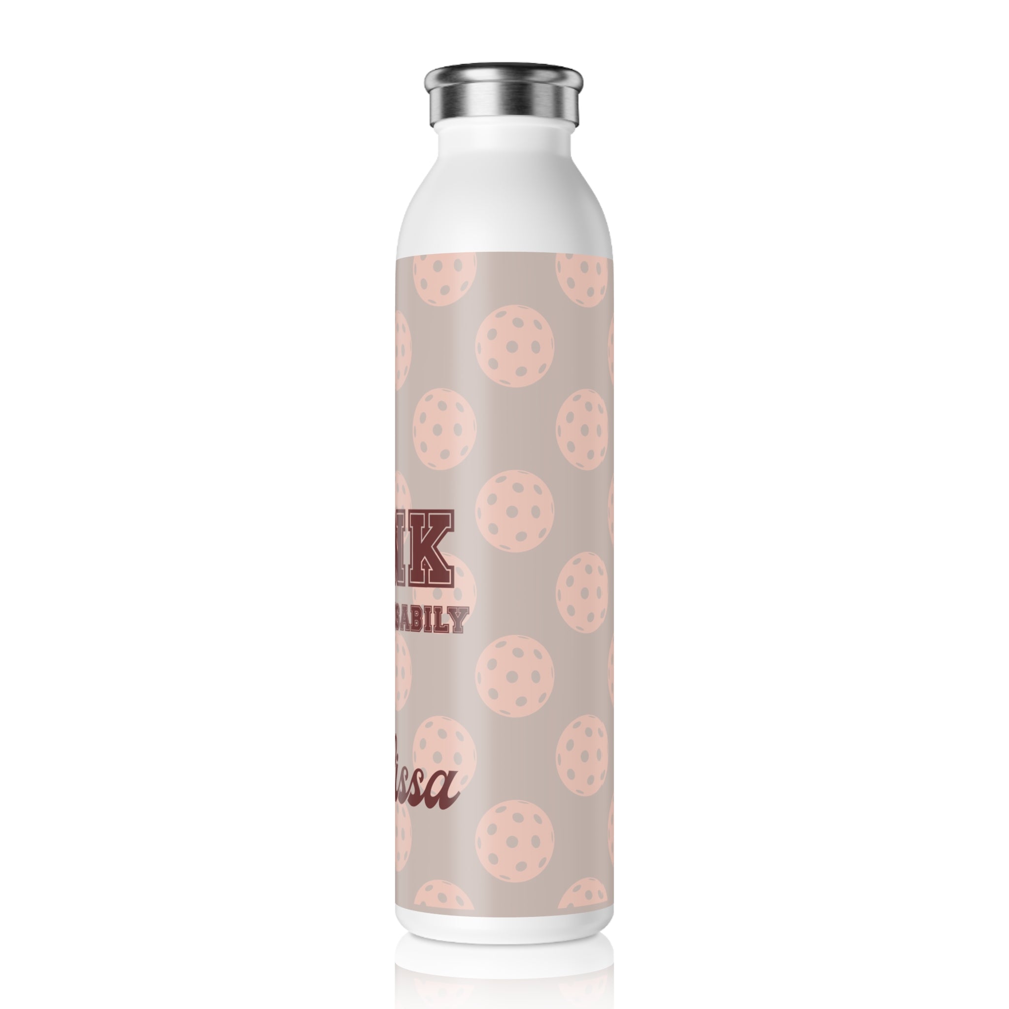 Personalized Pickleball Water Bottle