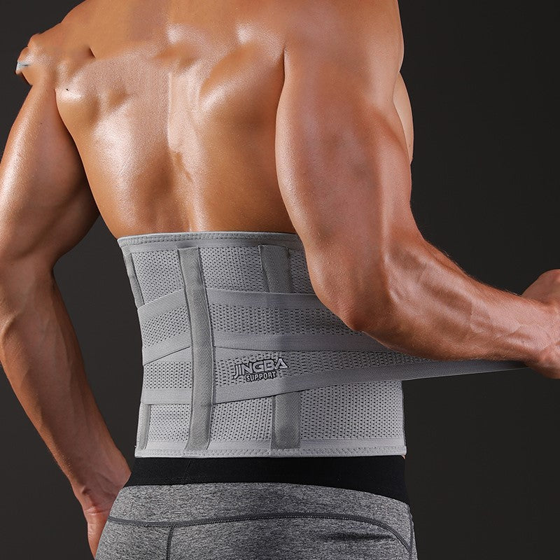 Adjustable Fitness Waist Support Belt for Weightlifting – Lower Back Support for Gym Training and Core Stability