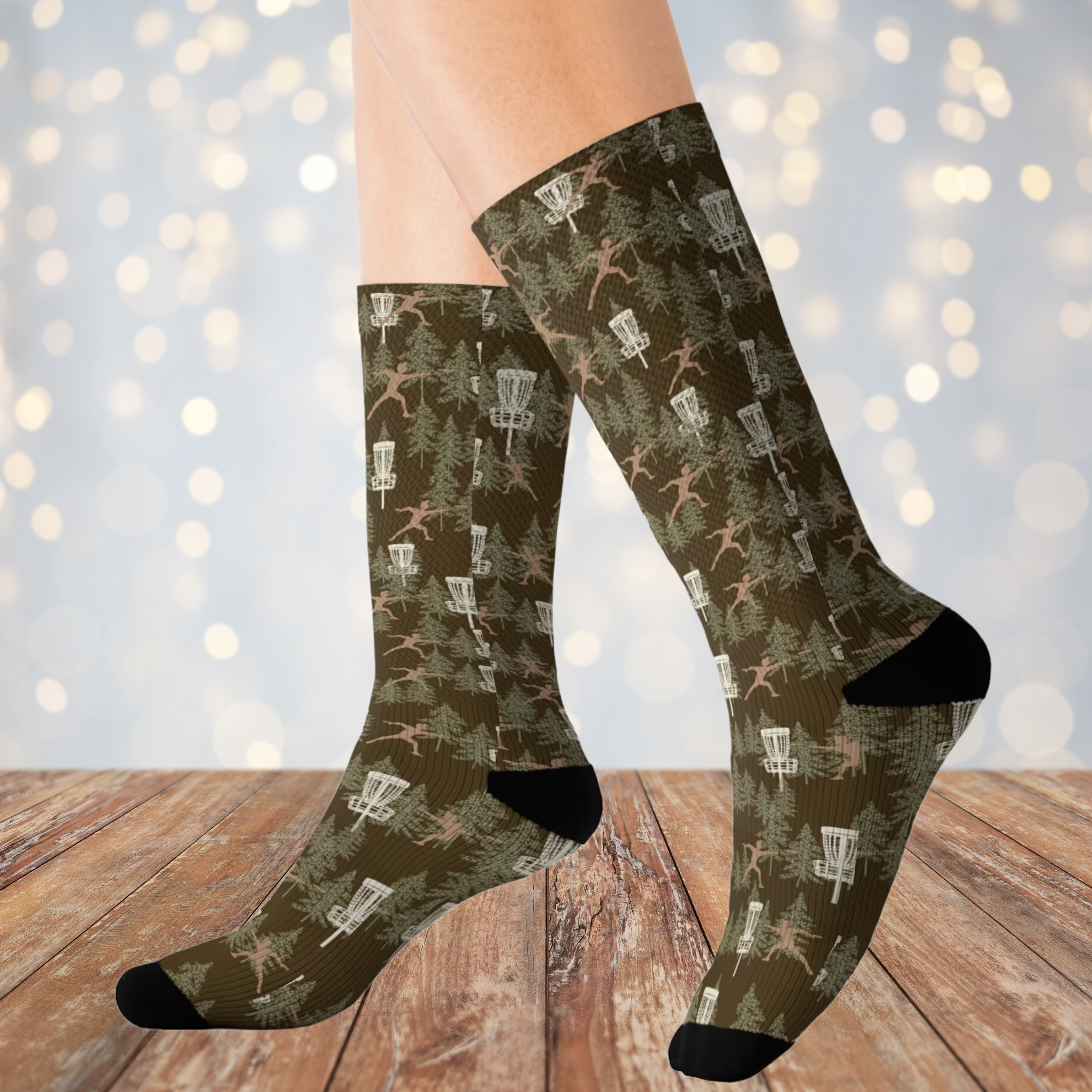 Customized  Disc Golf Socks