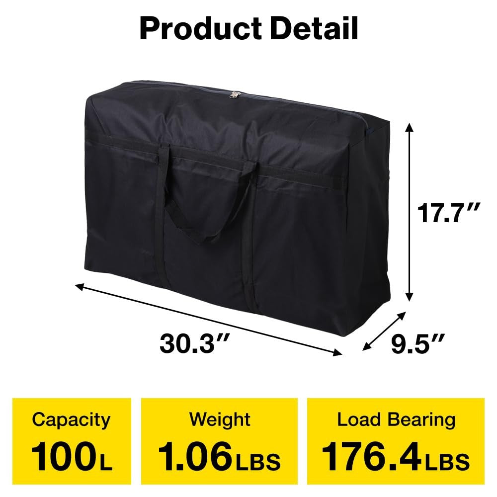 100L Extra Large Duffle Bag Waterproof Multipurpose Duffle Bag